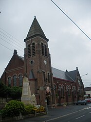 The church in Bauvin