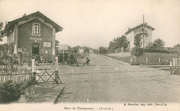 Den gamle jernbanestasjonen i Fourqueux.