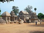 Les Pancha Rathas de Mahabalipuram