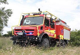 Waldbrand-Tanklöschfahrzeug