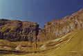 A section of the north face of Ben Bulben.