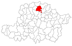 Location of Cermei