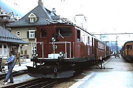 HGe 33 in 1980 te Andermatt