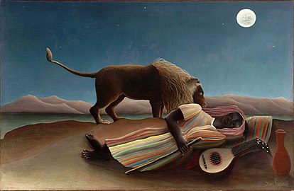 Henri Rousseau, The Sleeping Gypsy, 1897