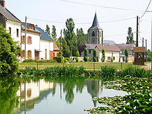 Lavacquerie mare & église.JPG