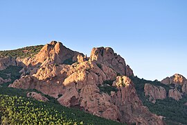 Massif de l’Esterel.