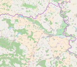 Bistrinci is located in Osijek-Baranja County