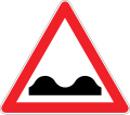 Uneven road