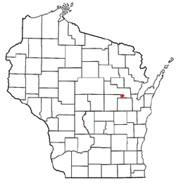 Location of Navarino, Nebraska