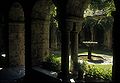 Cloître néoroman reconstruit en 1948 par l'architecte Claude Jaccottet