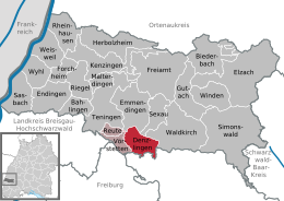 Denzlingen - Localizazion