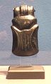 A black jade duckbill pendant from the Olmec culture, dated from 1000 BCE to 300 BCE, or at least 400 years earlier than the Tuxtla Statuette.[10]