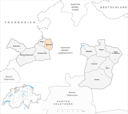 Witterswil – Mappa