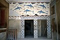 Dauphins et poissons, art minoen, Knossos