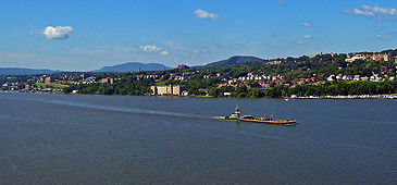 Newburgh from the Newburgh-Beacon Bridge