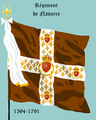 Drapeau du Régiment Valirault et Navarre.