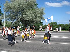 Procession à Liiva.