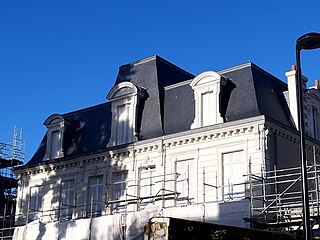 Hôtel Levesque, façade n°3, côté jardin