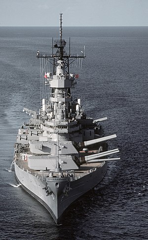 USS Wisconsin (BB-64) v roce 1988