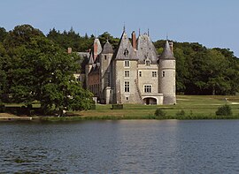 The château of La Verrerie