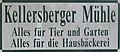 Infotafel der Kellersberger Mühle