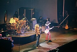 A Led Zeppelin 1975-ben Chicagóban