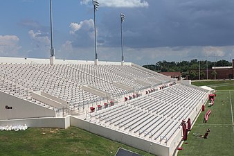 View of east side seating