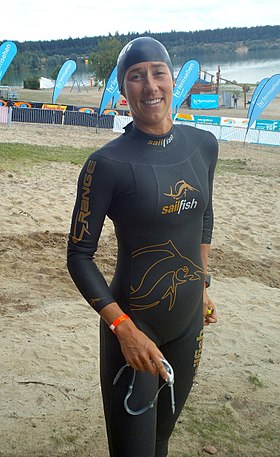 Silvia Felt bei den Ironman European Championships 2011