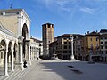 Piazza Libertà anticamente detta Contarena