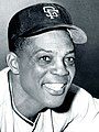 Willie Mays in 1961 (Foto: William C. Greene) geboren op 6 mei 1931