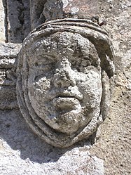 Sculpture on the church