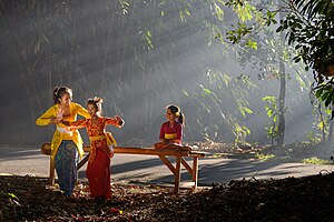 Balinese people learn to dance since childhood, indeed Balinese dance is a living tradition incorporated within everyday way of life.