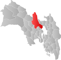 Ringerike – Mappa