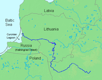 mapa toku řeky