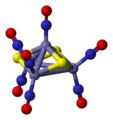 Anion Roussinovy černé soli, [Fe4S3(NO)7]−