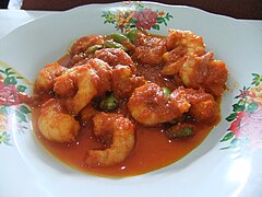 Udang balado