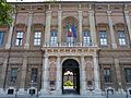 Palazzo Ghilini à Alexandrie, façade