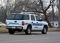 Chevrolet Tahoe police SUV of Coppell, Texas.