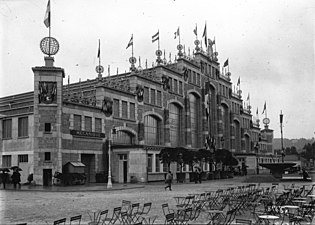 La halle Tony Garnier en 1914.