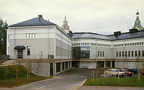 Bâtiment de la police et de la justice.