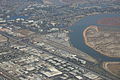 aerial photo of San Carlos Airport on Oct 15, 2008