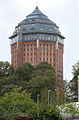 Zum Hotel umgebauter Schanzenturm in Hamburg