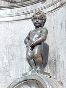 Manneken Pis in Brussel.