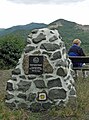 Doerell-Gedenkstein im Böhmischen Mittelgebirge