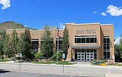 The Grand County Judicial Center in Hot Sulphur Springs, July 2016