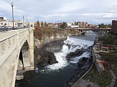 Spokane river bridges