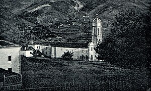 The church of Orosh in 1903