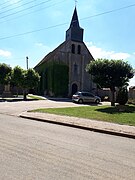 L'église Saint-Hilaire.