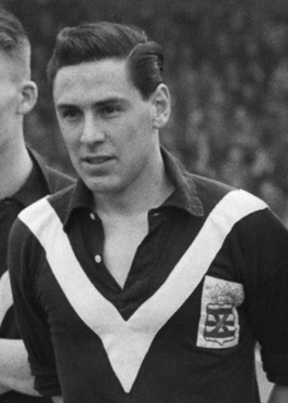 Feldmann in 1956 als speler van SC Enschede