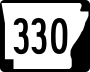 Highway 330 marker